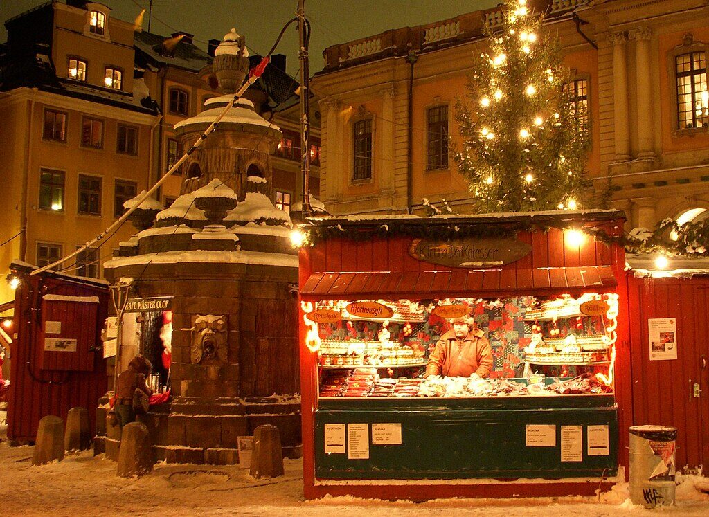 Top 7 Places to Visit in Sweden During Christmas old town stockholm