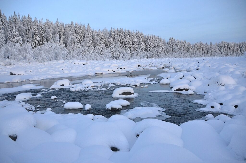 Winter Wonderland snow landscape cold sweden